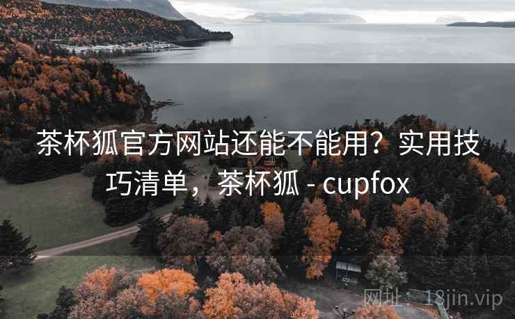 茶杯狐官方网站还能不能用？实用技巧清单，茶杯狐 - cupfox