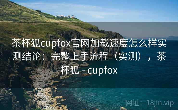 茶杯狐cupfox官网加载速度怎么样实测结论：完整上手流程（实测），茶杯狐 - cupfox